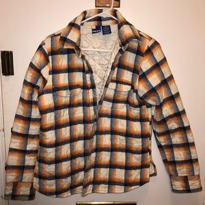 Roxy Flannel Plaid Quilted Jacket